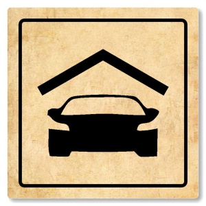 Garage, 148x148mm, pergamen, Arizona